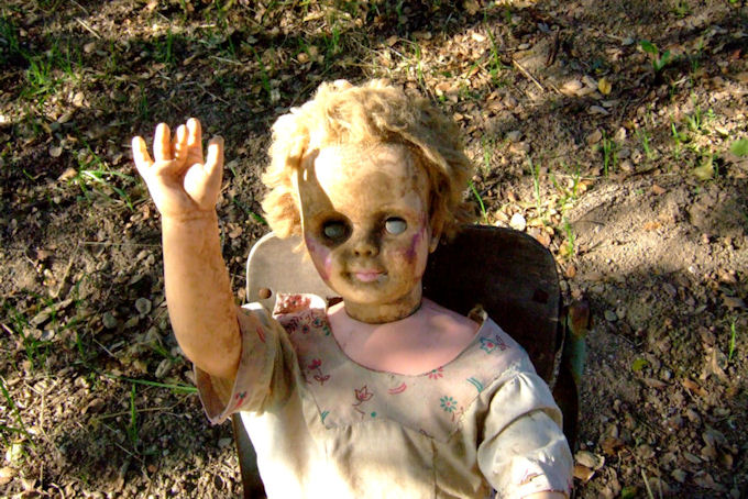 Creepy Doll by Myles Boisen